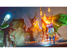 A screenshot from Runescape Dragonwilds that showcases the games unique and colorful visual style. (Image Source: Steam)