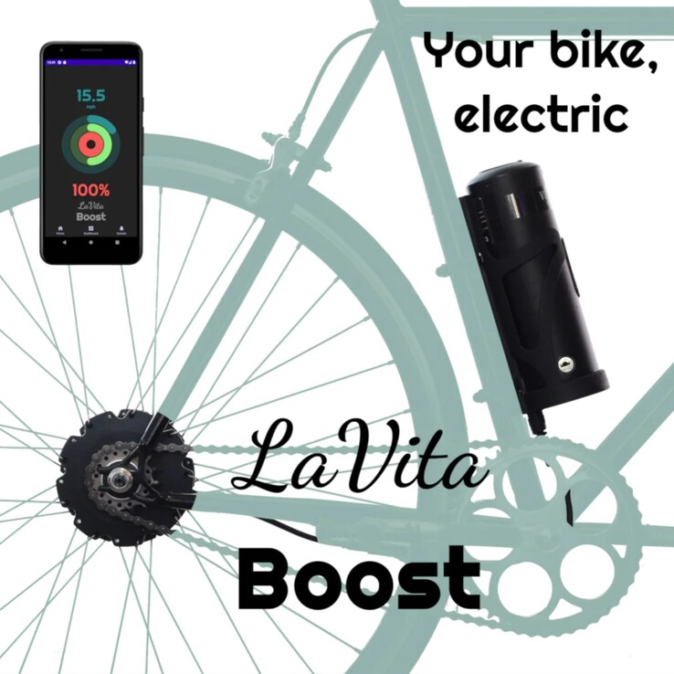 Boost电动自行车改装套件。(图片来源：Boost by La Vita)