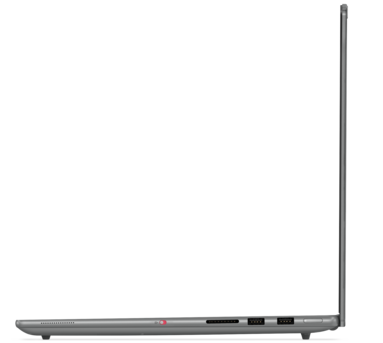 联想 Yoga Pro 9i Aura：端口，右。(图片来源：联想）