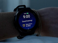 Forerunner 570 和 Forerunner 970 同时收到了相同的测试版更新，如图所示。(图片来源：Garmin）