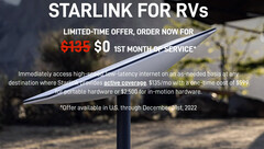 Starlink获得了自己的黑色星期五交易（图片：SpaceX）。
