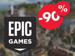 截至 4 月 9 日，Epic Games 商店中的《安诺 1800》可享受 90% 的折扣（图片来源：Steam / Epic Games）