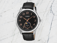 卡西欧的 MTP-M110L-1AV（如图）和 MTP-M110RL-5AV 手表即将上市。(图片来源：卡西欧，已编辑）