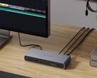 HyperDrive Thunderbolt 4坞站支持高达8K 60 Hz分辨率的显示器。(图片来源:Hyper)