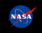 黑色背景中的美国国家航空航天局(NASA)徽标(图片来源:NASA;AI 已编辑