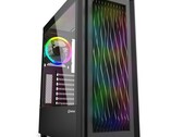 Sharkoon RGB Wave ATX机箱的3D波浪前面板（来源：Sharkoon）。