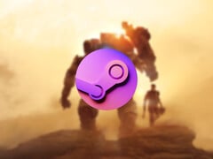 泰坦陨落 2》在 Steam 上限时打九折。图:经过编辑的游戏封面照片。(图片来源:Steam 和 r/Steam)