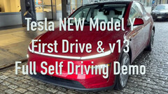 Y 型瞻博网络在 FSD 13 上进行首次演示(图片来源:Jordan Camina/X)