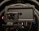 Apple 去年秋天，苹果公司在其 "Scary Fast "Mac 活动中使用了 iPhone 15 Pro Max。(图片来源： )Apple
