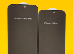 泄露的 iPhone 18 Pro 和 18 Pro Max 屏幕保护膜。