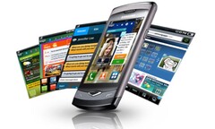 三星 Bada 是 2010 年发布的智能手机平台。(图片来源：Bada/waybackmachine）