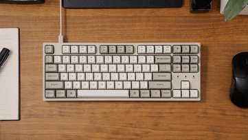 Keychron C1 Pro 8K QMK 游戏机械键盘。(图片来源：Keychron）