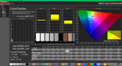 校准后的 ColorChecker