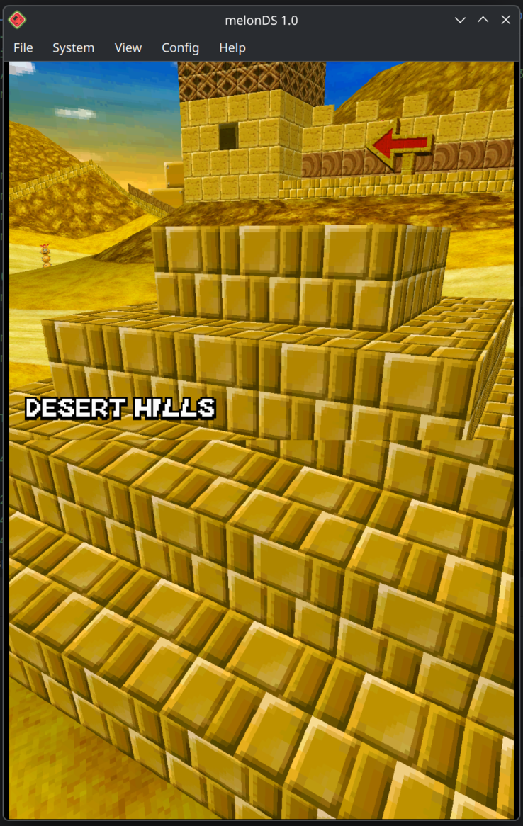 melonDS 1.0 测试版截图（图片来源：Arisotura - melonDS 开发人员）