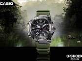 卡西欧 G-Shock MR-G BF1000RG-3AJR（如图）采用橄榄绿军装色调。(图片来源：G-Shock 大世界）