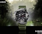 卡西欧 G-Shock MR-G BF1000RG-3AJR（如图）采用橄榄绿军装色调。(图片来源：G-Shock 大世界）