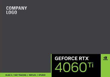 RTX 4060 Ti的包装设计。(来源：MEGAsizeGPU)