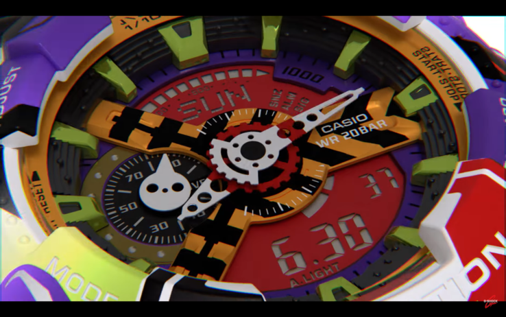 (图片来源：Casio G-Shock/YouTube）