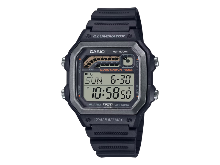 卡西欧的 WS-1600H-1AV。(图片来源：卡西欧）
