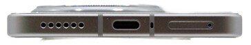 底部：扬声器、USB、麦克风、SIM 卡插槽