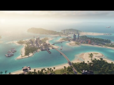 Tropico 6 首次在该系列中允许玩家连接多个岛屿。
