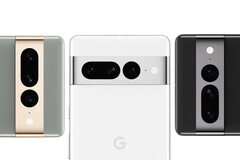 谷歌将提供三种颜色的Pixel 7 Pro。(图片来源：谷歌)