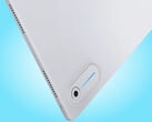 Googlebook Duet m 上 Glowbar 的特写镜头。