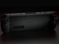 Steam Deck OLED 的背面特写