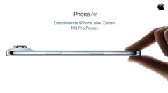 Apple 最近，苹果公司发布了有史以来最薄的 iPhone Air。(图片来源：Apple)