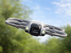 大疆 Avata 360 将 360° 和 FPV 无人机合二为一。(图片来源：DJI via US Drone Supply）