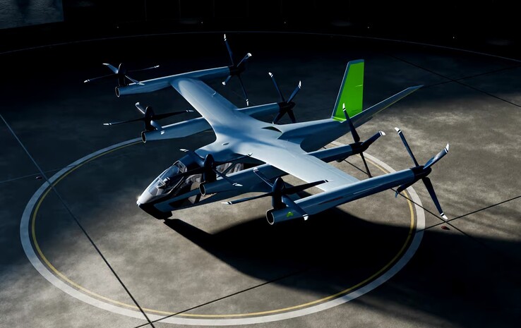 与 2020 年的首次尝试相比，Supernal 已改进了 eVTOL 飞机的整体设计。(来源：Supernal）