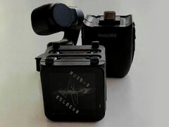 据称是 Insta360 的 Pocket vlogging 摄像机。(图片来源：via Xdrones Studio）