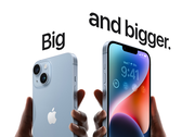 14 Plus:14,只是更大。(来源:Apple)
