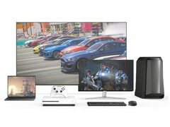 Xbox 游戏在不同平台上运行的艺术表现。(图片来源：微软，经编辑）