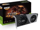 Inno3D RTX 4060 Twin X2采用了双风扇设计。(来源：Inno3D)