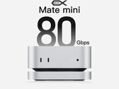 Beelink Mate mini 通过 Thunderbolt 5 端口与 Mac mini 连接。图：底座。(图片来源：Beelink - 已编辑）