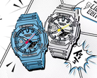 卡西欧 G-Shock GA-2100MNG-2A（左）和 GA-2100MNG-7A（右）。(图片来源：卡西欧印度）
