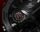 新款卡西欧 Edifice ECB-2300D-1A（如图）带有红色倒计时指示器。(图片来源：卡西欧）