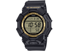 卡西欧 G-Shock GD-010GB-1A9JF（如图）采用有色金色 LCD 和抛光表圈环。(图片来源：G-Central）