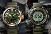 卡西欧 Pro Trek PRW-61ANS-3(左)和 PRG-340ANS-3(右)手表。(图片来源:Casioblog)