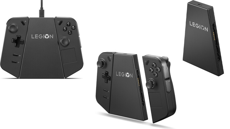 联想Legion Go 的控制器连接器（图片来源：联想）