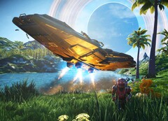 无人天空》中的飞船现在可以比以往更加自由地进行定制。(图片来源：Hello Games）
