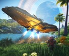 无人天空》中的飞船现在可以比以往更加自由地进行定制。(图片来源：Hello Games）