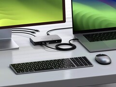 Satechi Thunderbolt 4 Hub Slim Pro 现已在欧盟上市。(图片来源：Satechi）