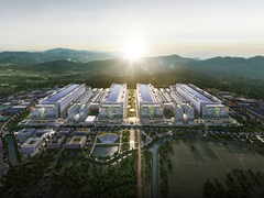 图为SK海力士绘制的龙仁半导体集群效果图。