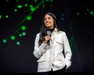 Xbox 首席执行官 Asha Sharma 在一场 Xbox 发布会上。
