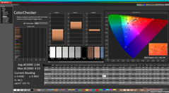 校准后的 ColorChecker