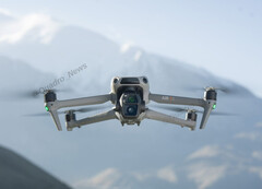 大疆将在两周后发布 Air 3S。(图片来源：@Quadro_News）