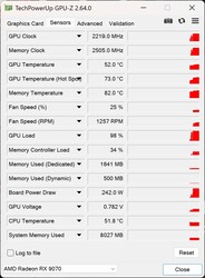 GPU-Z（技嘉 RX 9070）