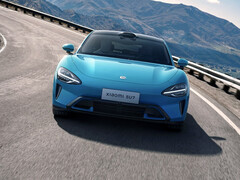 SU7 电动轿车。(图片来源：小米）